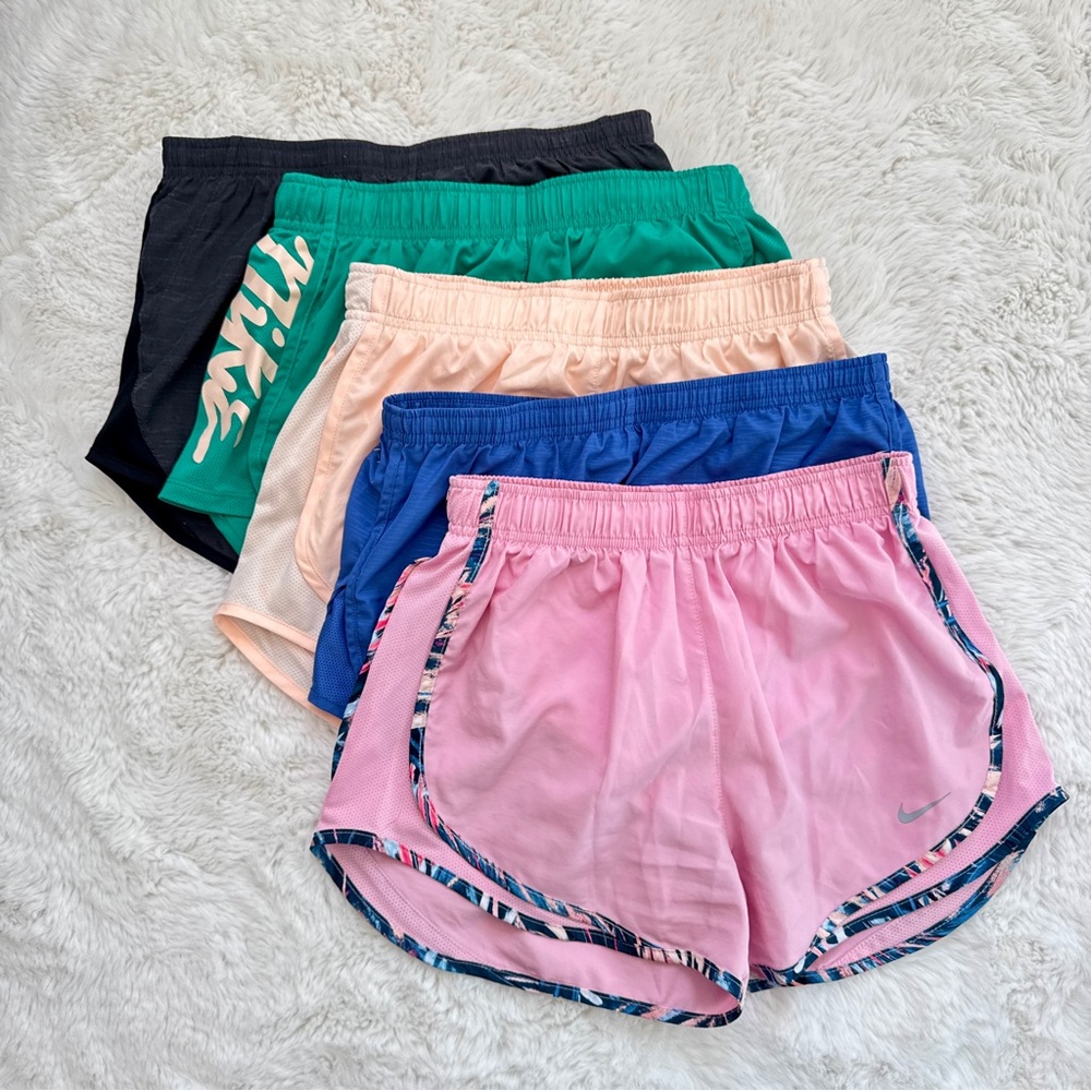 Bundle of 5 Nike Tempo Dri-Fit Women's Athletic Shorts